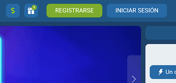 Crea una cuenta en 1xBet o inicia sesión si ya eres usuario Crea una cuenta en 1xBet o inicia sesión si ya eres usuario