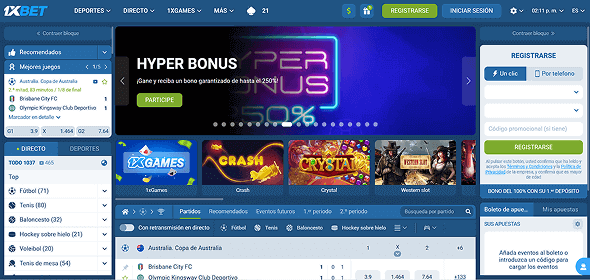 Accede al sitio oficial 1xBet Accede al sitio oficial 1xBet