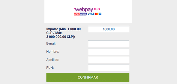 Completa los datos de pago Completa los datos de pago
